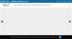 Desktop Screenshot of excelhealthcare.co.uk